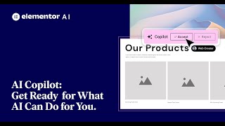 Introducing Elementor AI Copilot [upl. by Leahcar]