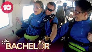 The Skydiving Date Gives Kristen the Fear  The Bachelorette Australia [upl. by Nalyorf281]