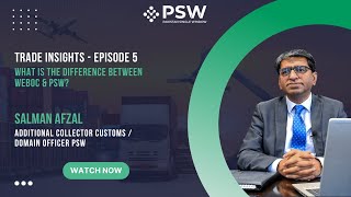 PSW  Trade Insights – Episode 5  What is the difference between WeBOC amp PSW [upl. by Werdma]