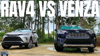 Rav4 XSE vs Venza XLE  Which Should You Buy Same MSRP [upl. by Meghann]