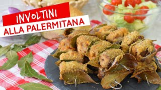 Involtini alla palermitana ricetta degli spiedini siciliani [upl. by Euqram]