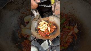 HONEY CHILLI PANEER😍  Indian street food shorts viral shortsvideo [upl. by Taimi]