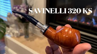 PIPE STORY  Savinelli 320 KS Eleganza Smooth Natural [upl. by Booma]