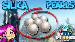 WHERE TO FIND SILICA PEARLS  THE CENTER  Ark Survival Ascended [upl. by Ilram]