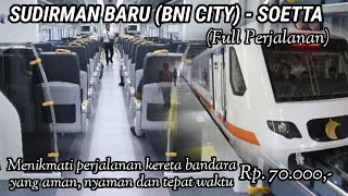 cara naik kereta bandara soetta dari bni city ke Bandara Soekarno Hatta cara pergi ke bandara [upl. by Erbma863]