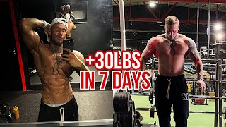 HOW I GAINED 30LBS IN 7 DAYS [upl. by Burt]