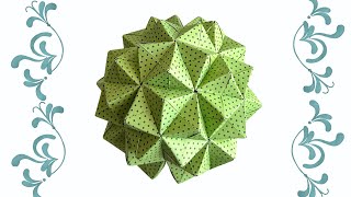 Modular Origami Sonobe 90 units [upl. by Holt]