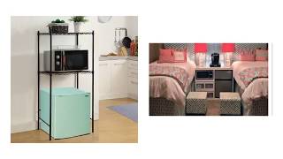 Innovative Mini Fridge and Microwave Cart With A Charming Form [upl. by Inaliak]