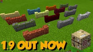 Minecraft 19  BUILDERS UPDATE Out Now ALL New Features [upl. by Ioves]