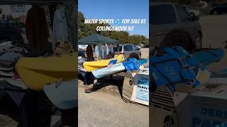 Find top water sport products every weekend this winter at the Collingswood Auction amp Flea Mkt NJ [upl. by Idid]