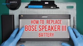 How To Replce Bose Speaker III BatteryBose Speaker III [upl. by Cyril]