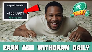 New USDT MINING SITE TO EARN 100Daily And WITHDRAW  💯 Proof ✅ [upl. by Jareen]