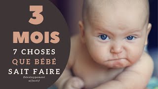 Les 7 choses incroyables que peut faire un bébé à 3 mois [upl. by Norek829]