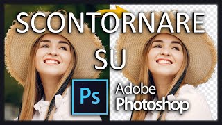 SCONTORNARE UNA IMMAGINE  Tutorial Photoshop  ITA [upl. by Safir502]