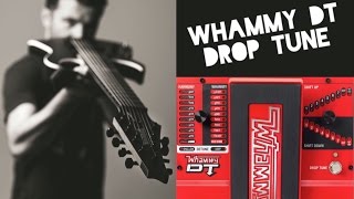 DIGITECH WHAMMY DT  DROP TUNING TEST  Olmike [upl. by Pattani]