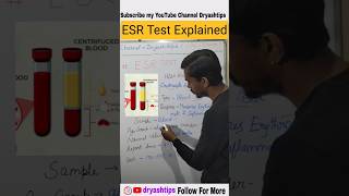 ESR Test Explained dryashtips education [upl. by Augustin]