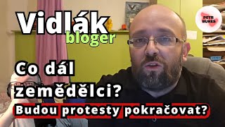 Vidlák Co dál zemědělci Budou protesty pokračovat [upl. by Holbrook989]