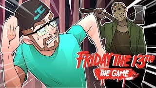 Friday The 13th  HE IS OUT TO GET ME Friday The 13th The Game Gameplay [upl. by Ronoh]