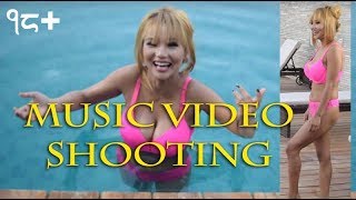 sonica rokaya  Music video shooting  hot scene in swimming pool [upl. by Sherburne152]