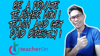 BE A PRIVATE ESL TEACHER  TEACHERON  DECIDE YOUR OWN HOURLY RATE [upl. by Jamilla]