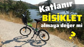 Katlanır bisiklet almaya değer mi Decathlon bisiklet incelemesi [upl. by Haldeman420]