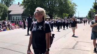 McDowell High School Marching Band  North East Cherry Festival Parade 72024 [upl. by Cia682]