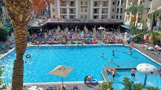 Club Alize Marmaris Turkey 2024 JET2 Room Resort Video Review [upl. by Saihtam]