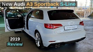 New Audi A3 S Line Sportback 2019 Review Interior Exterior [upl. by Lewap]