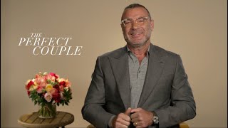 THE PERFECT COUPLE Exclusive Interview with Liev Schreiber Netflix [upl. by Jaymie728]