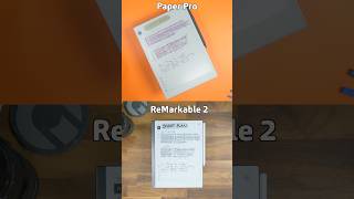 Remarkable Paper Pro vs ReMarkable 2  what’s new remarkable2 remarkablepaperpro shorts [upl. by Yrohcaz505]