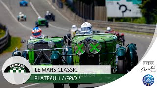 Le Mans Classic  Plateau 1 19231939 [upl. by Ayimat517]