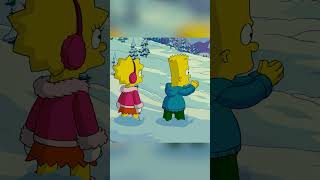 The Simpsons in Alaska 😍😅 simpsons shorts [upl. by Ylellan]