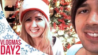 VLOGMAS  Day 2  ELVES GO TO MOES [upl. by Helse693]