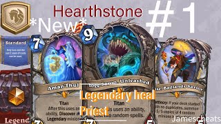 🟡 Hearthstone  New and improved Legendary Priest [upl. by Jat481]