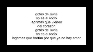 Gotas de lluvia grupo niche con letra [upl. by Boswell]