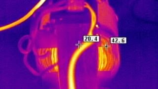 Thermal Imaging of 2 kVA transformator [upl. by Nadler]