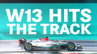 W13 Takes to the Track  Best Bits from Our F1 2022 Launch [upl. by Lisabet729]