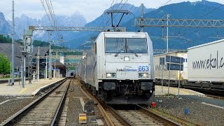 Führerstandsmitfahrt Tauernbahn Tarvisio  Villach  SalzburgFreilassing 1080p  60fps [upl. by Reger]