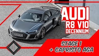 Audi R8 V10 Decennium  Chiptuning amp Capristo Abgasanlage  Dyno  100200 kmh  mcchipdkr [upl. by Terrej]