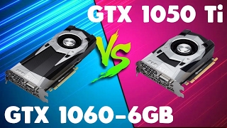 GTX 10606GB vs GTX 1050 Ti Comparison [upl. by Nek]