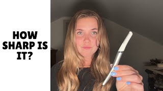 An Honest Review of Gillette Venus Facial Razor Tool for Face Handle with 5 Blade Refills [upl. by Cristionna]