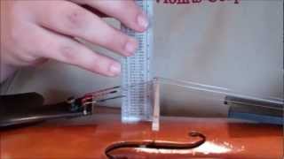 Preventing Bridge Warp  Tips From the Workshop at Classic Violins [upl. by Schnapp]