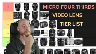 Ranking Every Micro Four Thirds Lens For Video M43 Tier List [upl. by Norrag174]