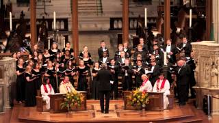 Hodie Christus Natus est Andrew Carter Roanoke College Choir Director Jeffrey Sandborg [upl. by Olli]