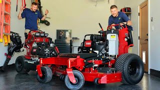 I Was SHOCKED At The Size Of This LAWN MOWER  Week In The Lawn Care Life 1 [upl. by Vivianne]