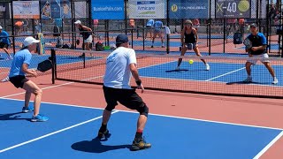 Mixed 60 Pickleball at US Open 2024 [upl. by Acinad]