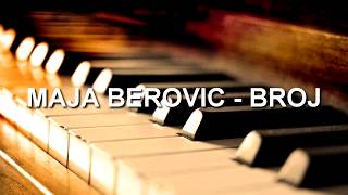 MAJA BEROVIC  BROJ Klavir COVER [upl. by Atinej]