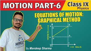 Equations of Motion Graphical Method  Motion Class 9  Physics  Chapter 8 [upl. by Alliehs39]