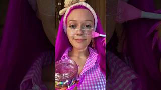 Scincare routine Barbie editionbarbiebeautytips spa routinevlog [upl. by Nerine]