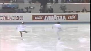 Natalia Mishkutenok amp Artur Dmitriev  1990 European Championships  SP [upl. by Puett]